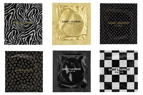 yves saint laurent kondom|is saint laurent selling condoms.